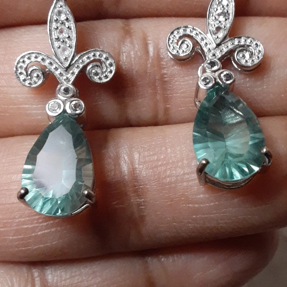 ❤SOLD ❤925 Green Fluorite. FIRM. - Picture 8 of 8